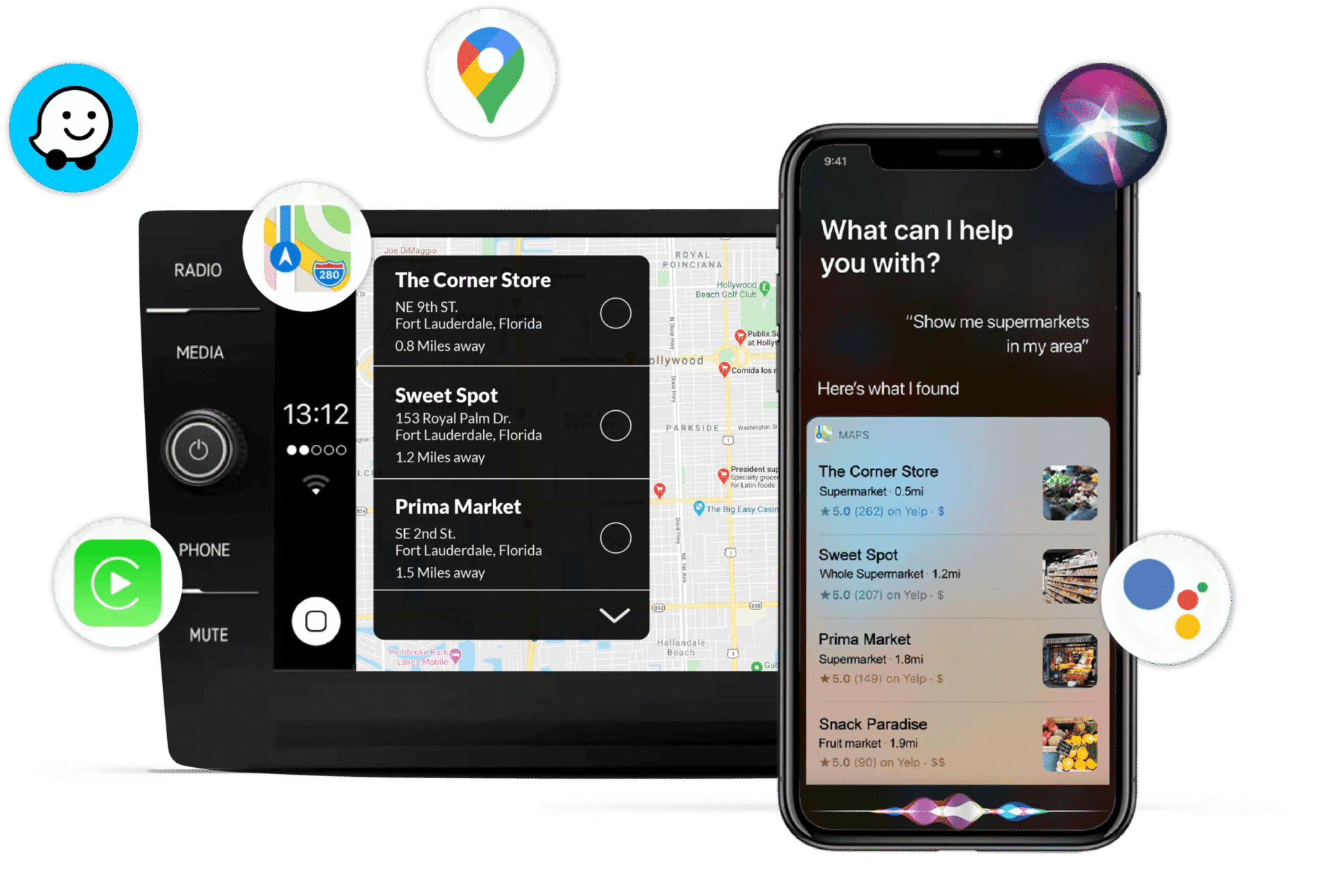 major map and voice search platforms major map and voice search platforms